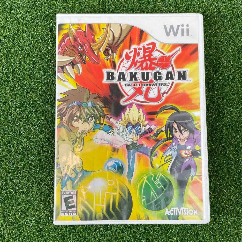 Bakugan Battle Brawlers Nintendo Wii 2009 Complete